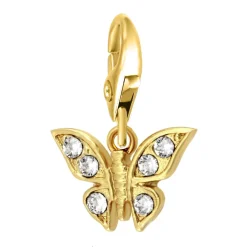 Charms Et Perles So Charm - CH0104-DORE - Charm Papillon