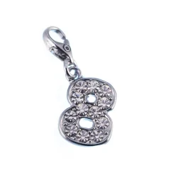 Charms Et Perles So Charm - CH0011 - Charm Chiffre 8