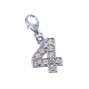 Charms Et Perles So Charm - CH0007 - Charm Chiffre 4