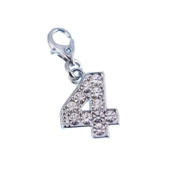 Charms Et Perles So Charm - CH0007 - Charm Chiffre 4