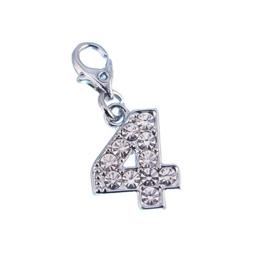 Charms Et Perles So Charm - CH0007 - Charm Chiffre 4