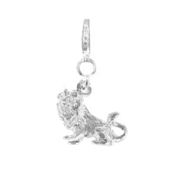 Charms Et Perles So Charm - CH0351-ARGENT - Charm Lion Zodiaque
