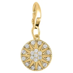 Charms Et Perles So Charm - CH1286-DORE - Charm Soleil