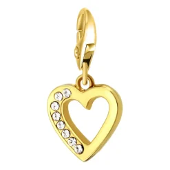 Charms Et Perles So Charm - CH0042-DORE - Charm Coeur