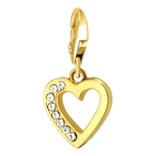 Charms Et Perles So Charm - CH0042-DORE - Charm Coeur