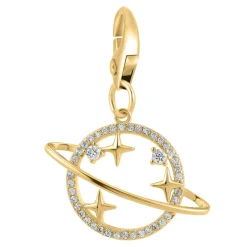 Charms Et Perles So Charm - CH1285-DORE - Charm Saturne