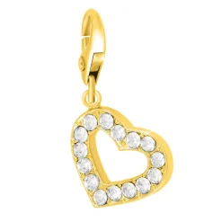 Charms Et Perles So Charm - CH0041-DORE - Charm Coeur Doré