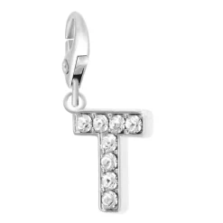 Charms Et Perles So Charm - CH0033-ARGENT - Charm Lettre T