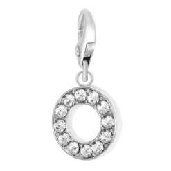 Charms Et Perles So Charm - CH0028-ARGENT - Charm Lettre O
