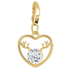 Charms Et Perles So Charm - CH1293-DORE - Charm Coeur