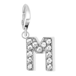 Charms Et Perles So Charm - CH0026-argent - Charm Lettre M