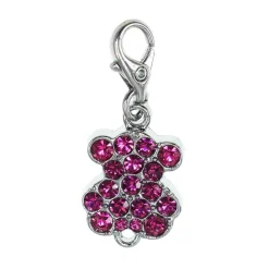 Charms Et Perles So Charm - CH1019-ARGENT-ROSE - Charm Nounours Rose