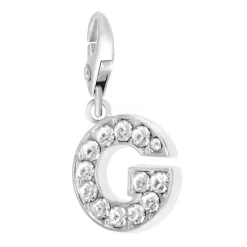 Charms Et Perles So Charm - CH0020-ARGENT - Charm Lettre G