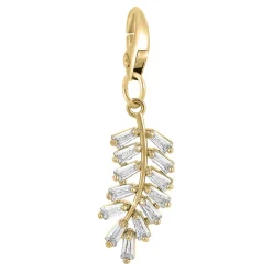 Charms Et Perles So Charm - CH1292-DORE - Charm Plume