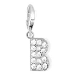Charms Et Perles So Charm - CH0015-ARGENT - Charm Lettre B