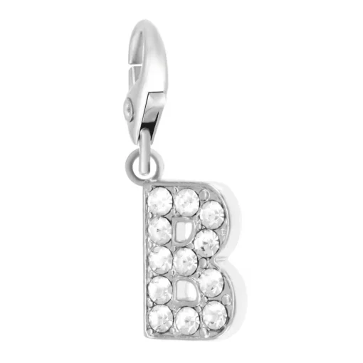 Charms Et Perles So Charm - CH0015-ARGENT - Charm Lettre B