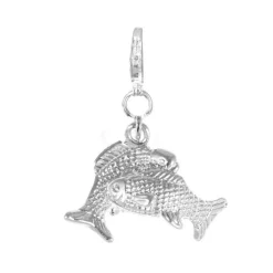 Charms Et Perles So Charm - CH0357-ARGENT - Charm Poisson Zodiaque