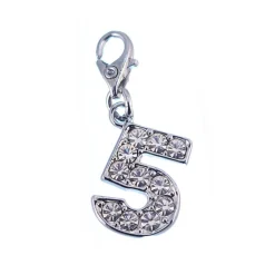 Charms Et Perles So Charm - CH0008 - Charm Chiffre 5