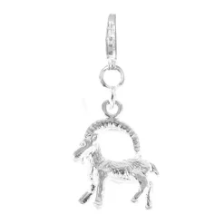 Charms Et Perles So Charm - CH0352-ARGENT - Charm Capricorne Zodiaque