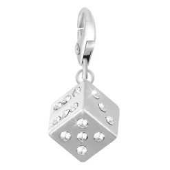 Charms Et Perles So Charm - CH0002-ARGENT - Charm Dé