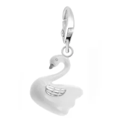 Charms Et Perles So Charm - CH1149 - Charm Cygne Blanc