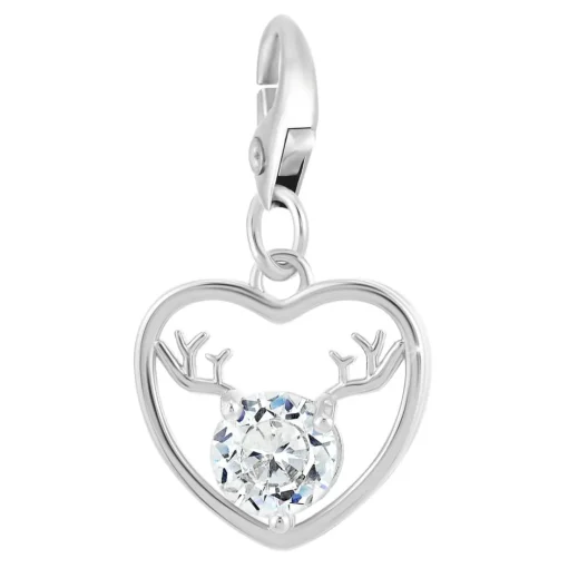 Charms Et Perles So Charm - CH1293-ARGENT - Charm Coeur