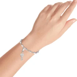 Charms Et Perles So Charm - CH0060-ARGENT - Charm Clé C?Ur