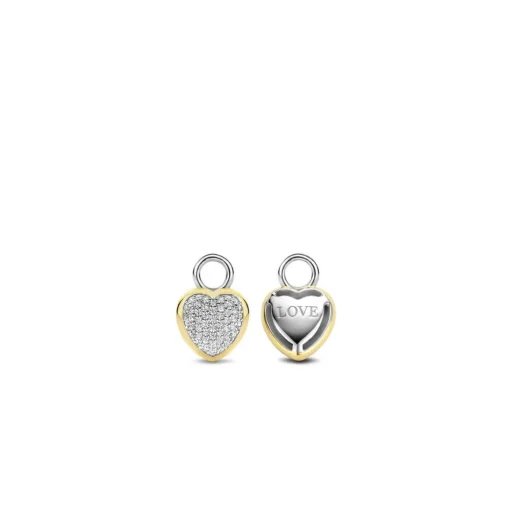 Charms et perles Ti Sento 9232ZY- Argent, plaqué or