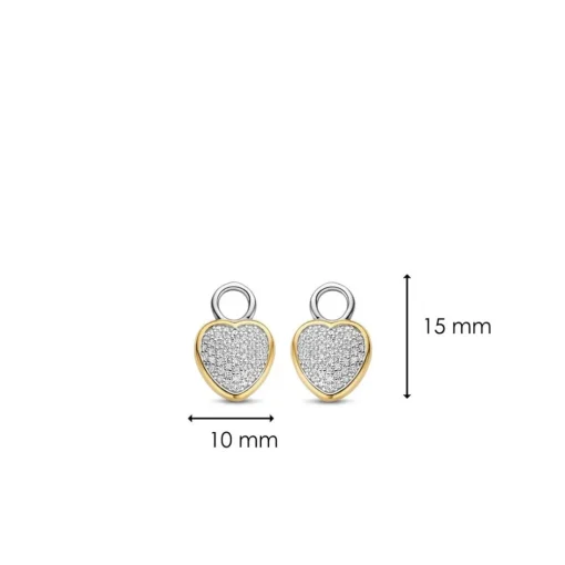 Charms et perles Ti Sento 9232ZY- Argent, plaqué or