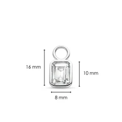 Charms et perles Ti Sento 9253ZI-H - Argent