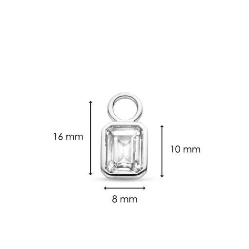 Charms et perles Ti Sento 9253ZI-H - Argent