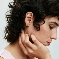 Clous d’Oreilles Cœur de l’Infini Scintillant