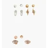 Clous D'oreilles Femme Balaboosté Set De 6 Mini Puces - 3502456533981 Métal Multicolore