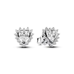 Clous d’Oreilles Halo Cœur Scintillant