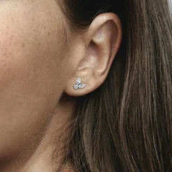 Clous d’Oreilles Herbier Scintillant – Pandora Timeless