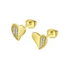 Clous d'oreilles Lotus Silver Moments LP3534-4-2 Argent doré