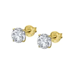 Clous d'oreilles Lotus Silver Essentials LP2005-4-5 Argent doré