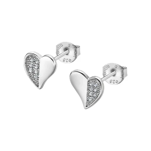 Clous d'oreilles Lotus Silver Moments LP3534-4-1 Argent