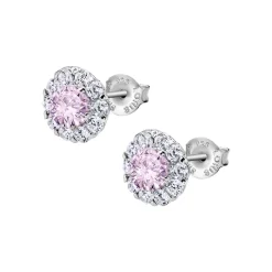 Clous d'oreilles Lotus Silver Beyond Classics LP1290-4-3 Argent Rose