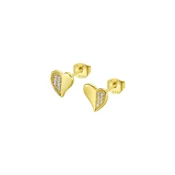 Clous d'oreilles Lotus Silver Moments LP3534-4-2 Argent doré
