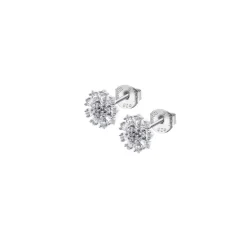 Clous d'oreilles Lotus Silver Colors LP3560-4-1 Argent