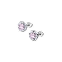 Clous d'oreilles Lotus Silver Beyond Classics LP1290-4-3 Argent Rose