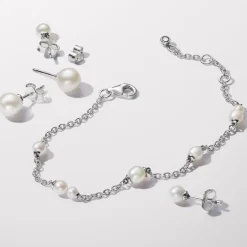 Clous d’Oreilles Perle de Culture 4,5 mm