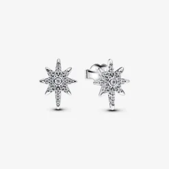 Clous d’Oreilles Étoile Polaire Scintillante