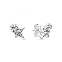 Clous d'oreilles Étoiles Asymétriques Pandora Moments