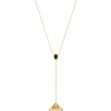 Collier Arielle Doré & Onyx Noir