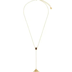 Collier Arielle Doré & Onyx Noir