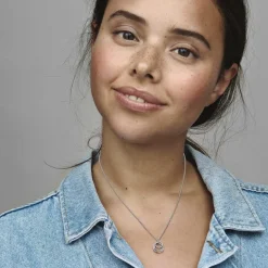 Collier avec Pendentif Pandora Moments - Cercles Ma Famille pour Toujours