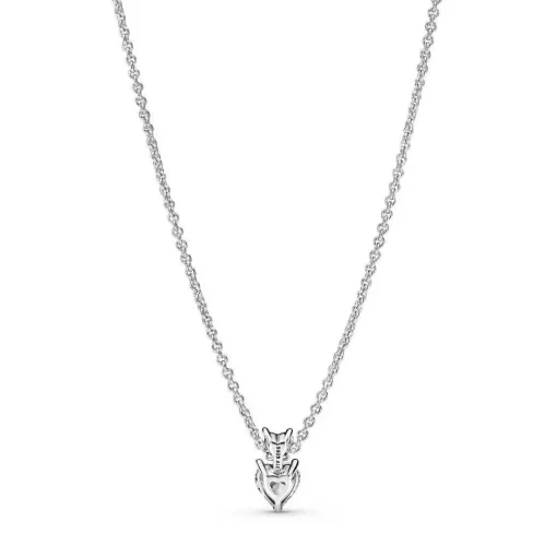 Collier avec Pendentif Pandora Timeless - Double Cœur Scintillant