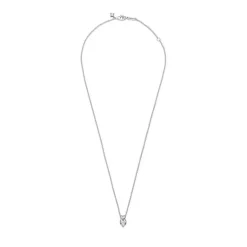 Collier avec Pendentif Pandora Timeless - Double Cœur Scintillant